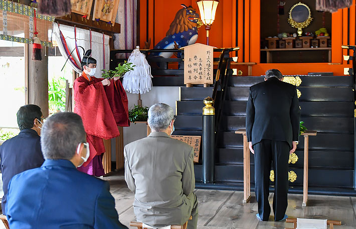 野上八幡宮 春季大祭・招魂祭