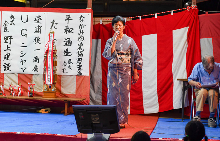 祇園祭　カラオケ大会予選