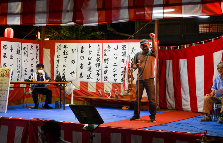 祇園祭　カラオケ大会予選