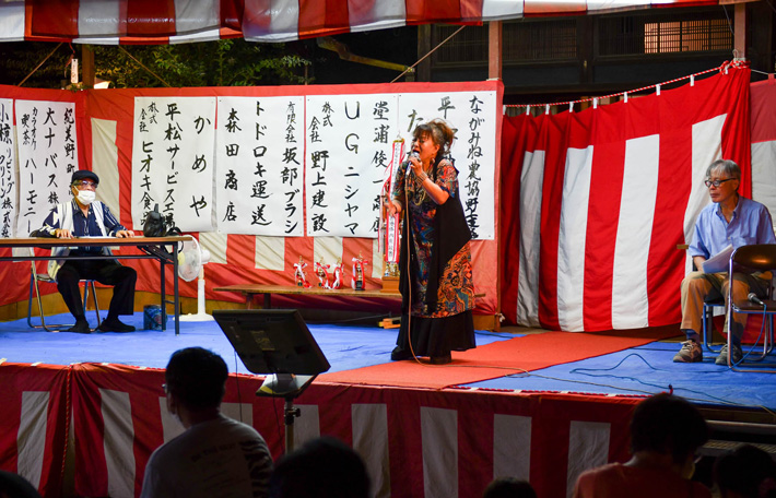 祇園祭　カラオケ大会予選