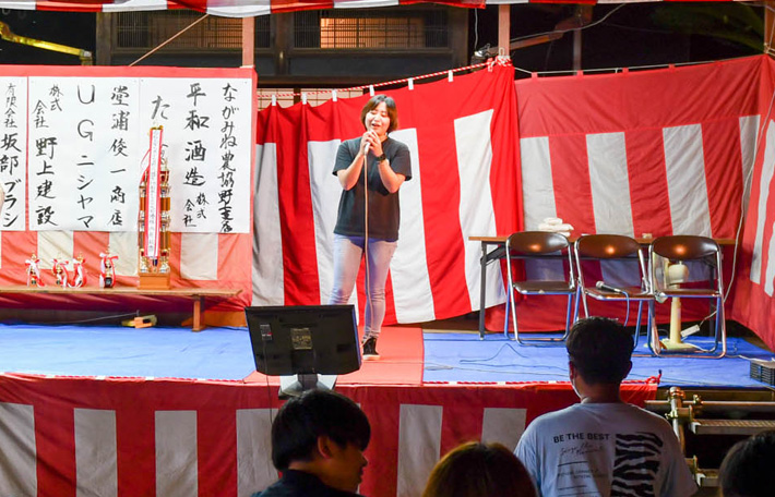 祇園祭　カラオケ大会予選