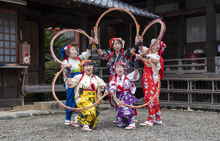 野上八幡宮 節分豆撒神事