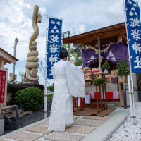 御坊市の蛇岩神社大祭