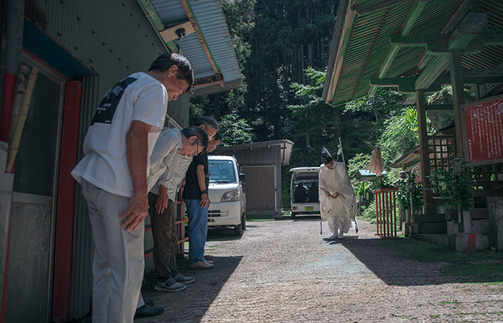 蛇岩神社 祈願祭